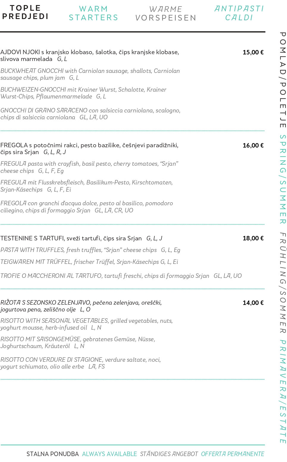 a la carte spring summer 2023page 0003